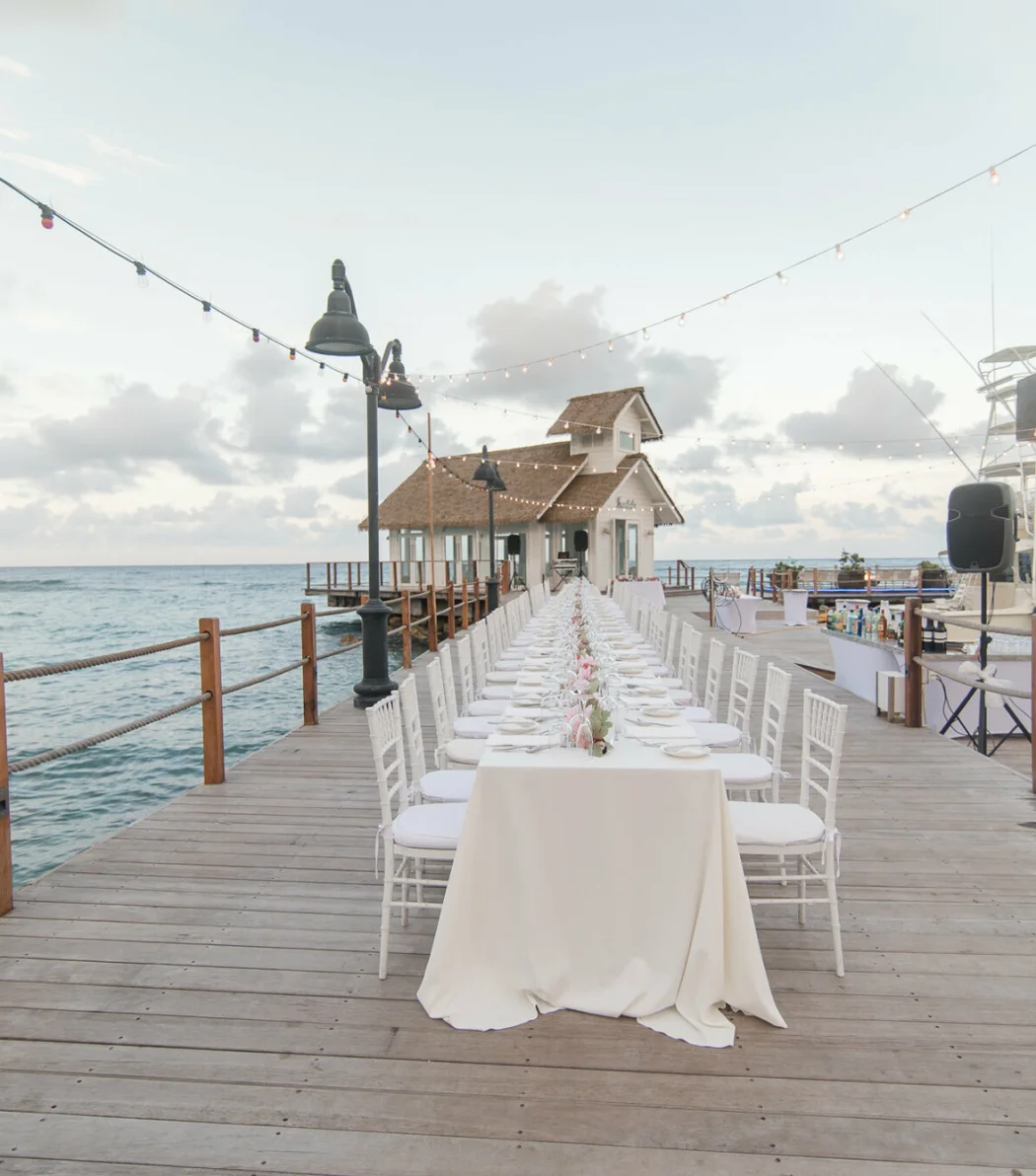 Over the water chapel at Sandals Ochi
