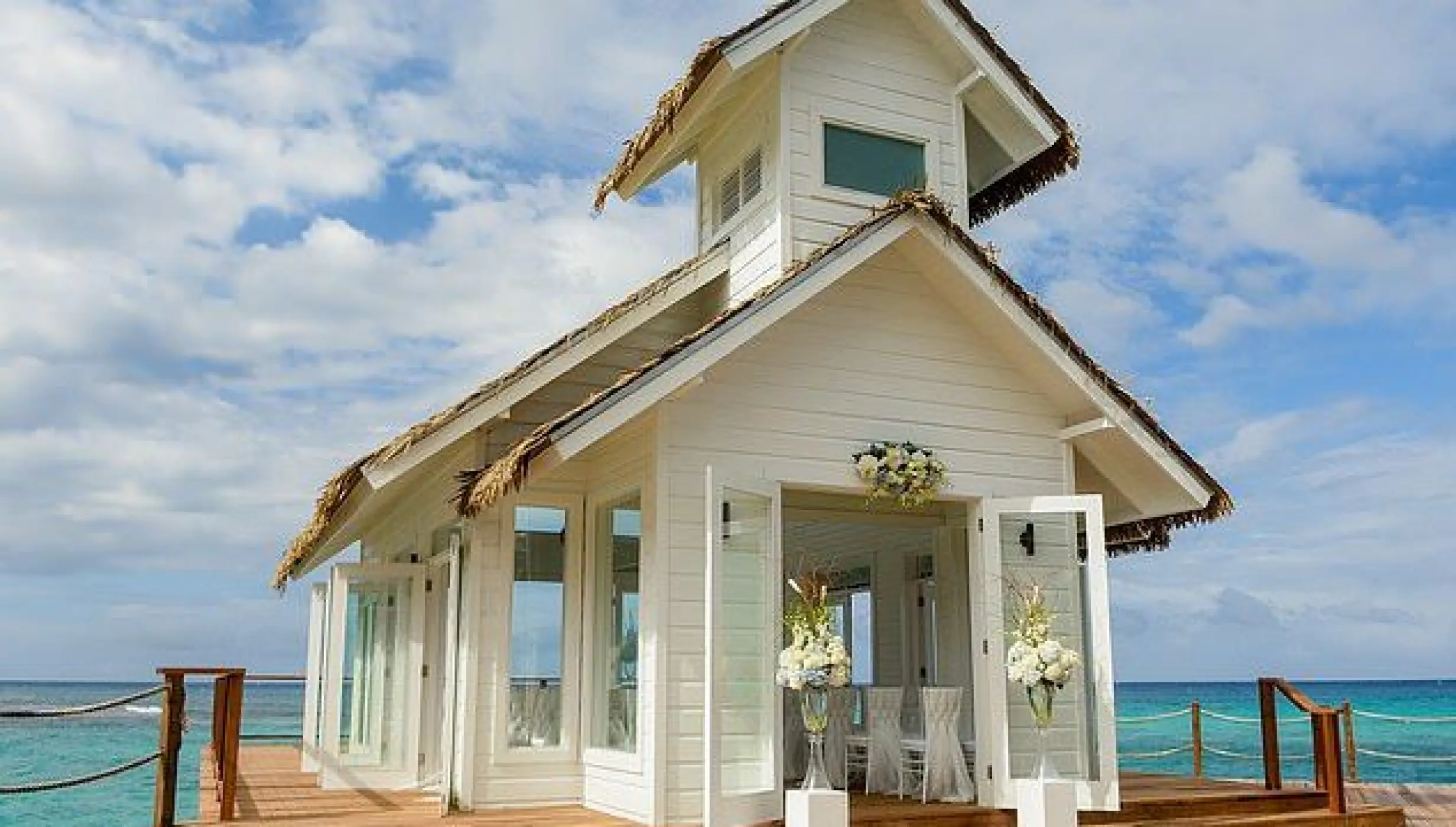 Over water chapel at Sandals Ochi