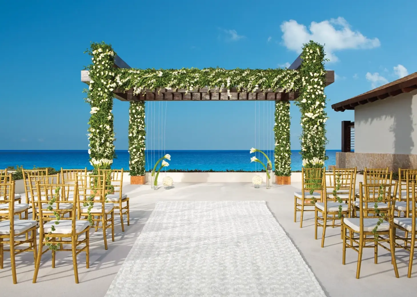 Secrets Maroma Sky deck venue
