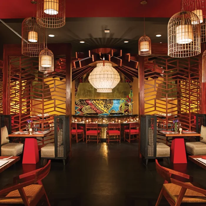 Himitsu Japanese restaurant at Secrets Akumal resort