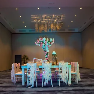 Ballroom reception at Secrets Cap Cana Resort and Spa