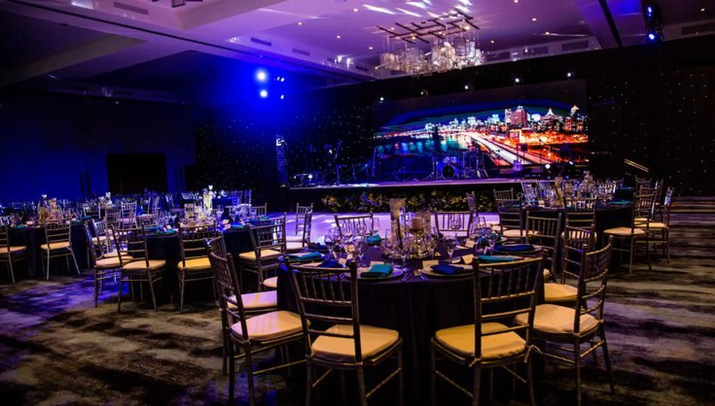 Ballroom reception at Secrets Cap Cana Resort and Spa