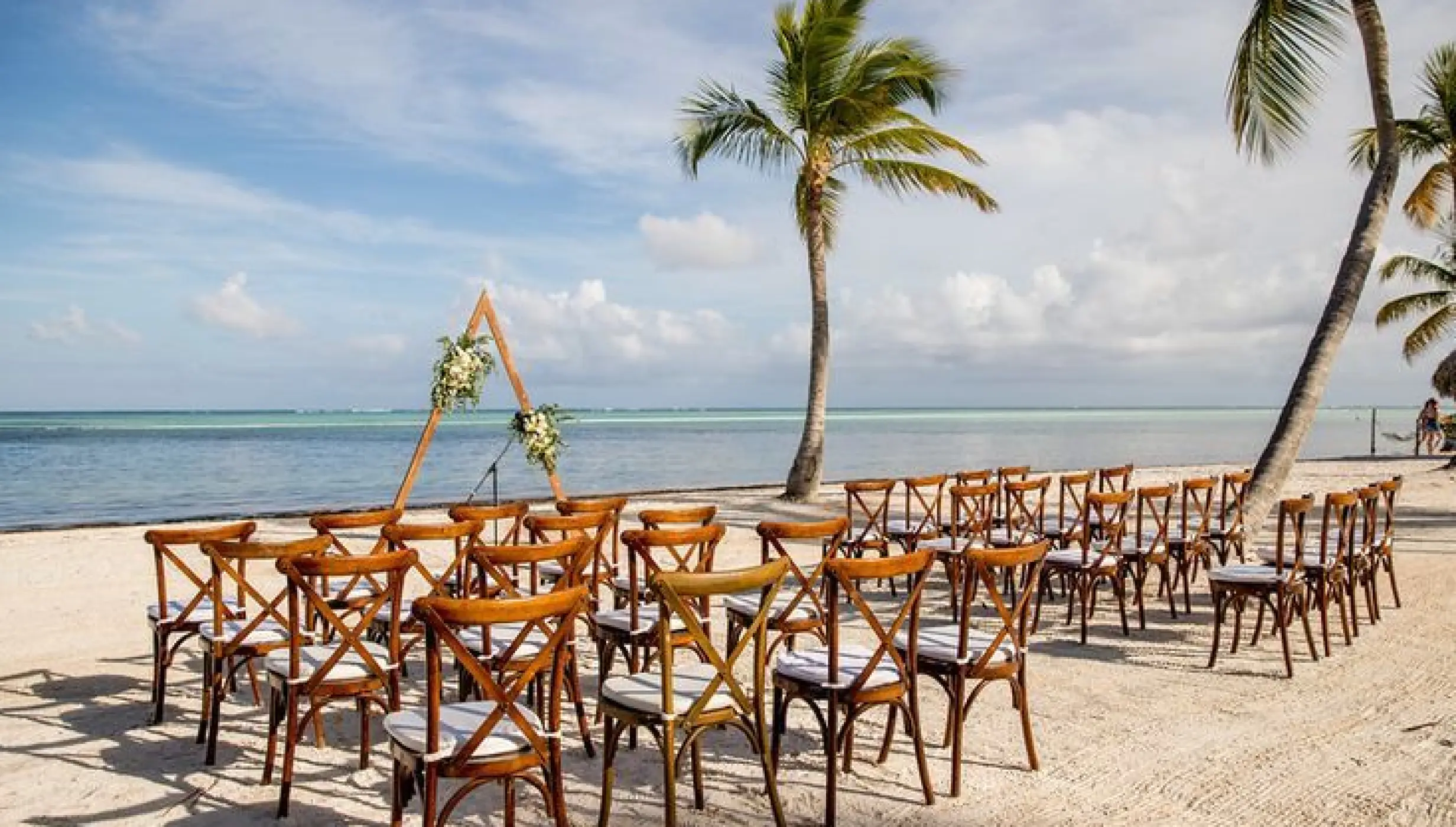 Beach ceremony at Secrets Cap Cana Resort and Spa