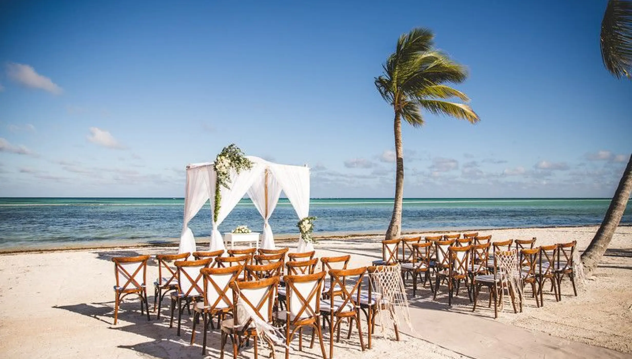 Beach ceremony at Secrets Cap Cana Resort and Spa