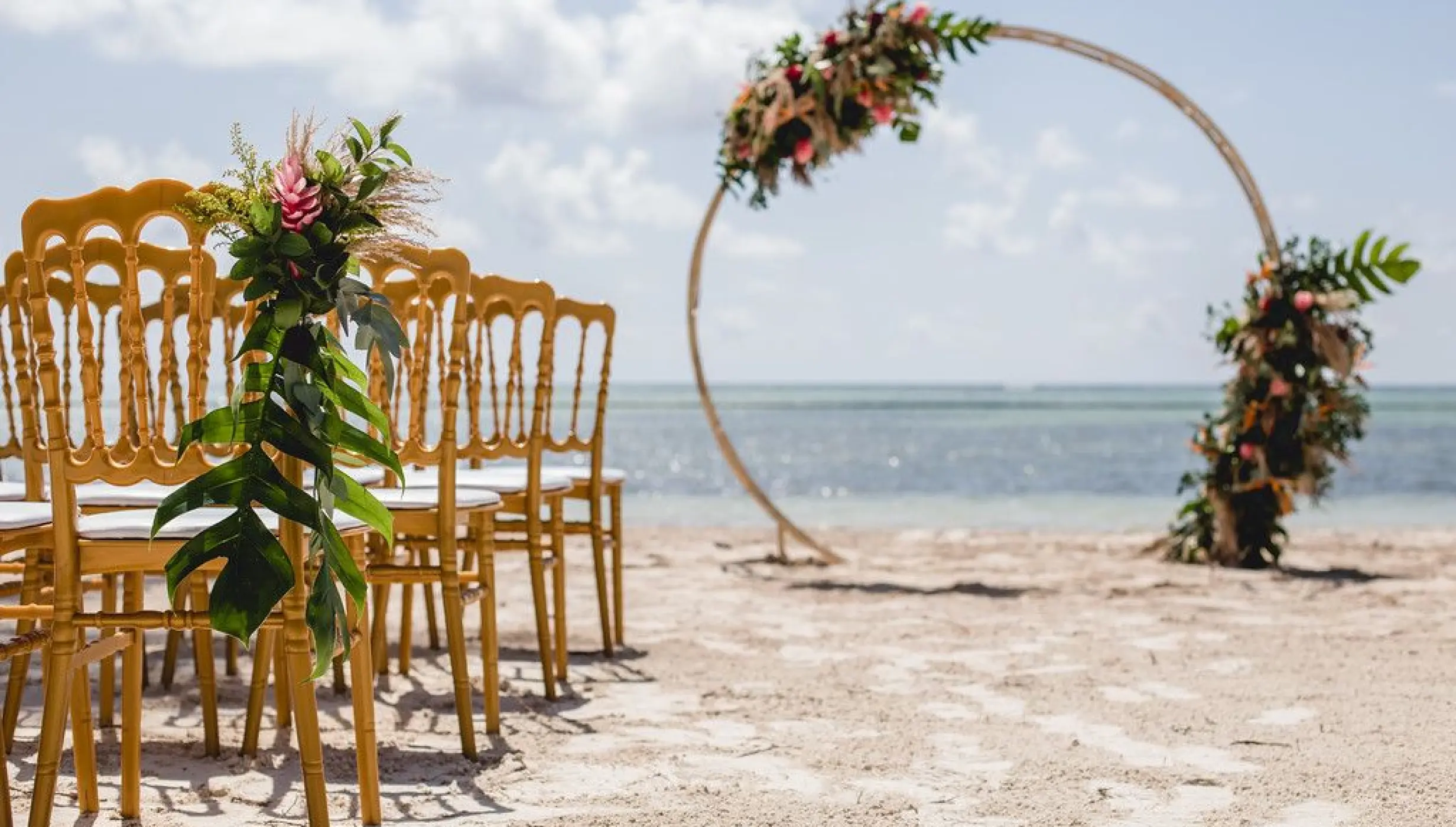 Beach ceremony at Secrets Cap Cana Resort and Spa