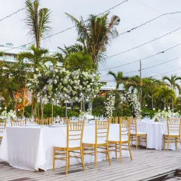 Pool Deck venue at Secrets Moxché Resort.