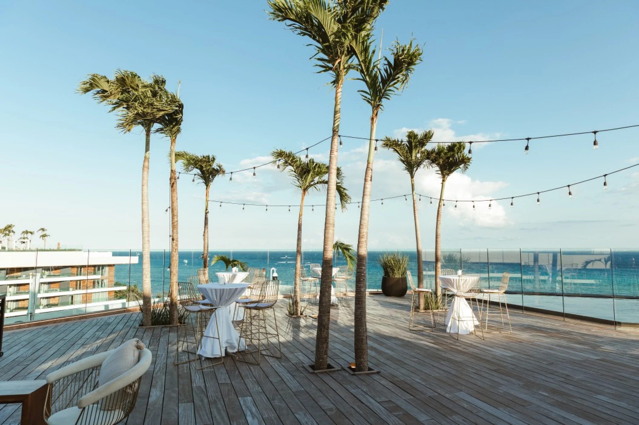 Sky Wedding Gazebo venue at Secrets Moxché Resort.
