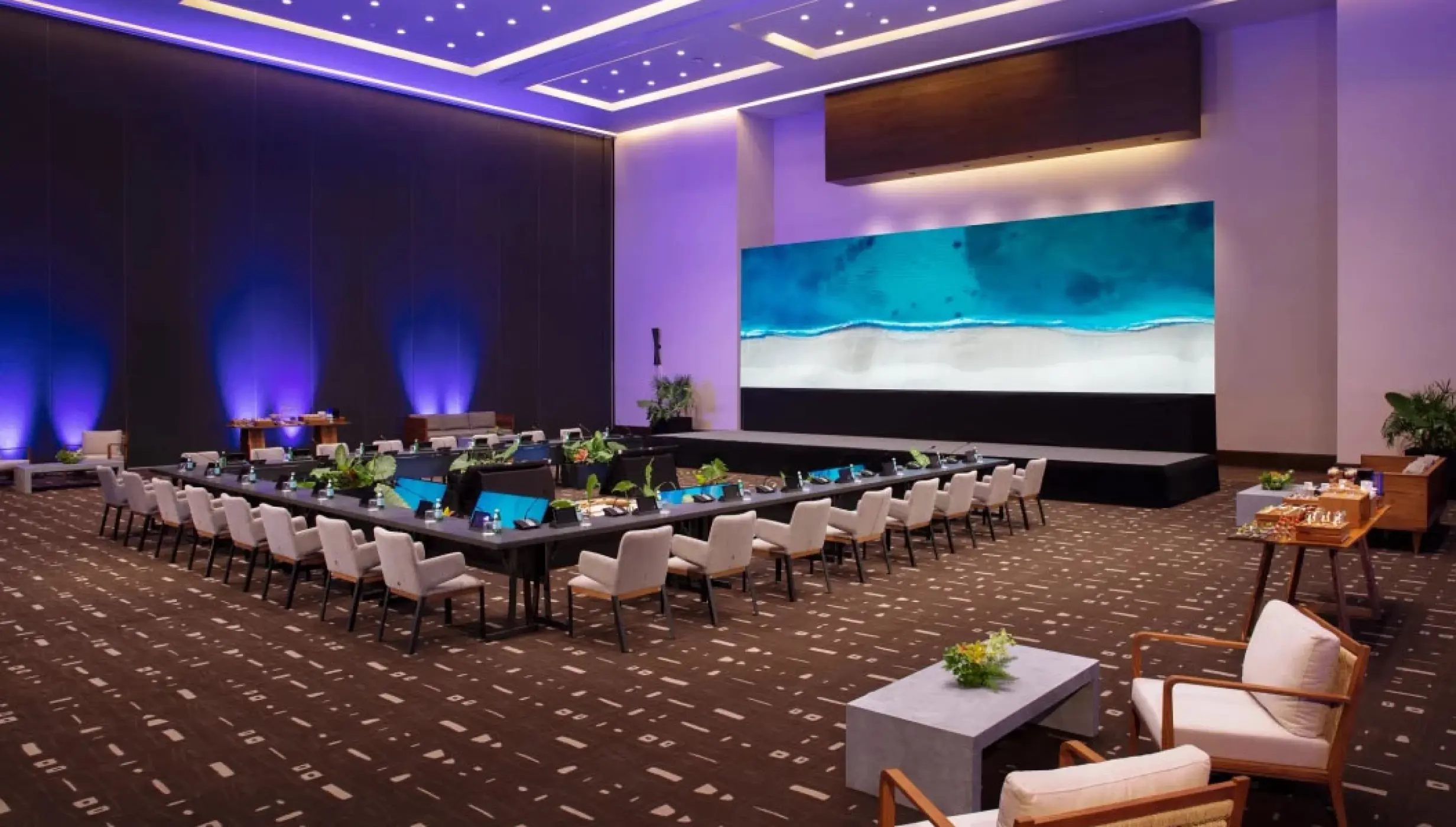Ballroom venue at Secrets Moxché Resort.