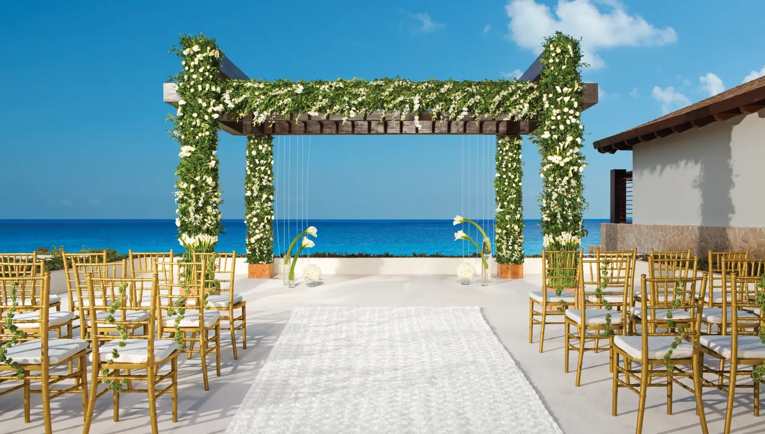 Secrets Playa Mujeres Golf & Spa Resort Wedding gazebo venue