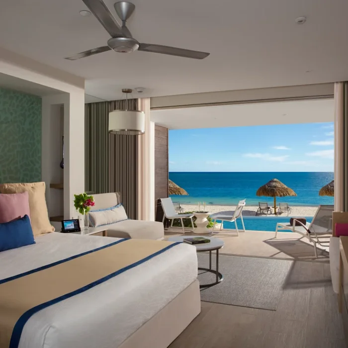 Oceanview room at Secrets Riviera Cancun