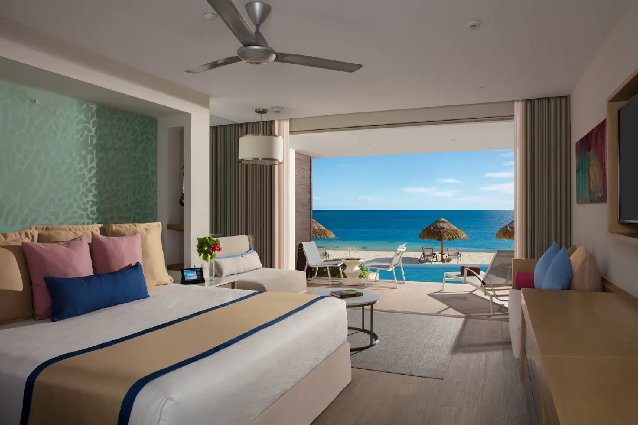 Secrets Riviera Cancun swim-out junior suite with ocean view, Riviera Maya