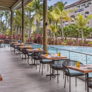La riviera terrace restaurant at Secrets Royal Beach Punta Cana