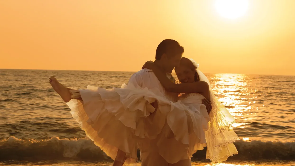 Couple on the beach at Secrets Vallarta Bay Puerto Vallarta