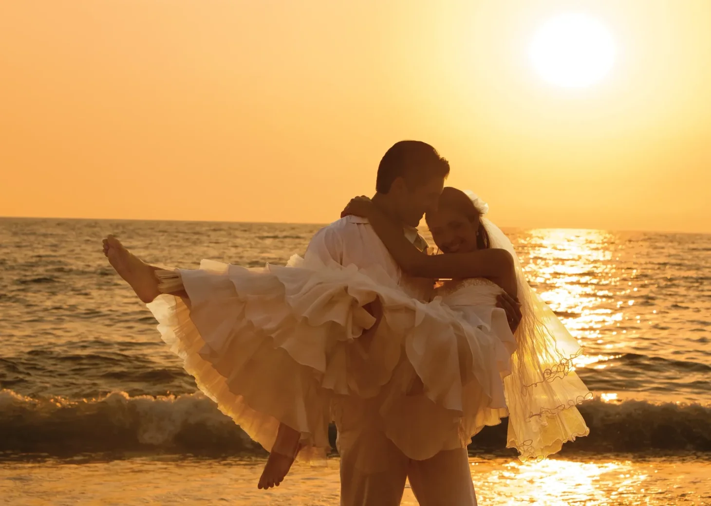 Couple on the beach at Secrets Vallarta Bay Puerto Vallarta