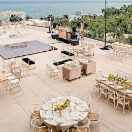 Sunset terrace at Sensira Resort and Spa Riviera Maya