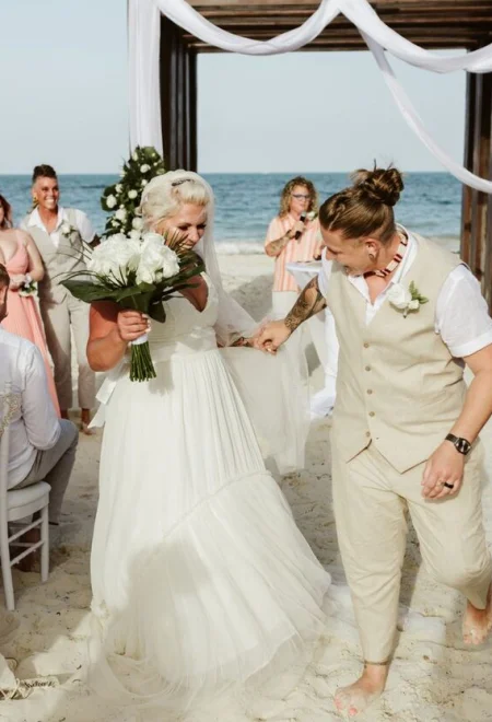 Jennifer & Chelsey wedding ceremony