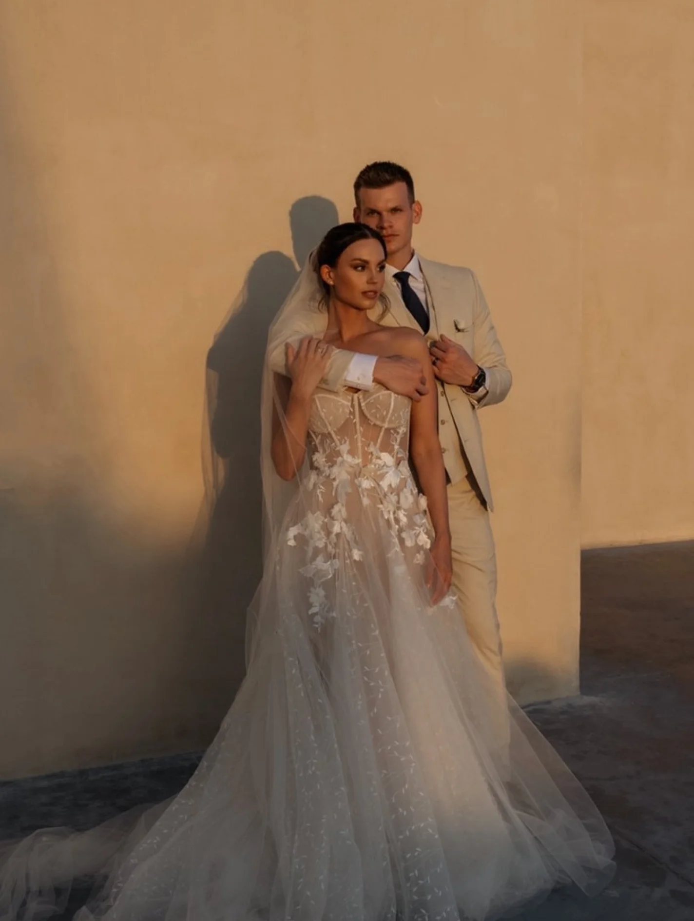 Julia & Justin during the golden hour