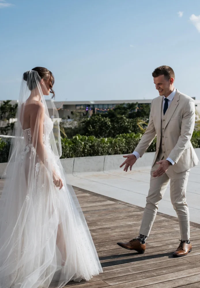 Julia & Justin first look