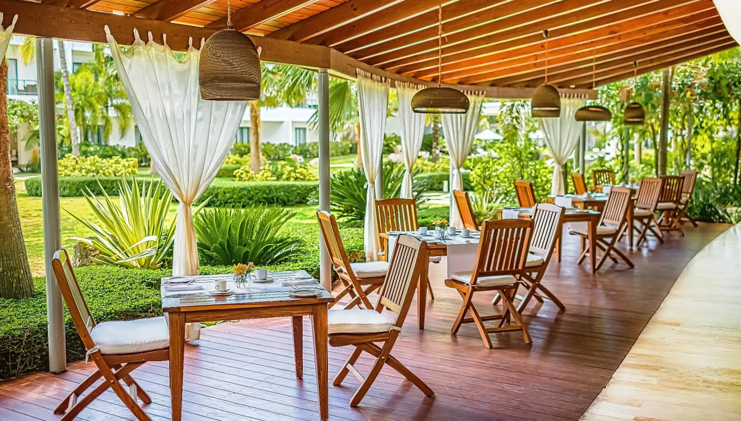 Bistro restaurant at Sublime samana Las Terrenas