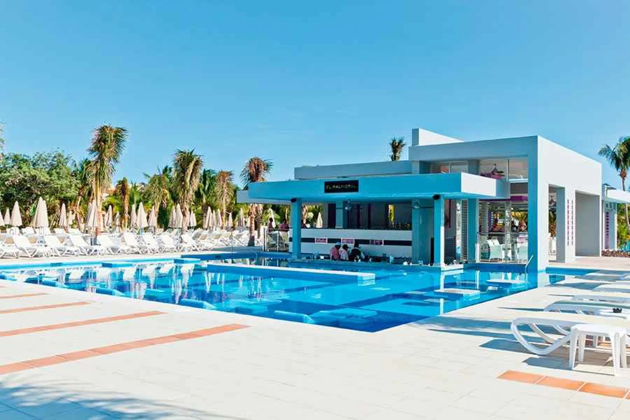Riu palace México swim up bar