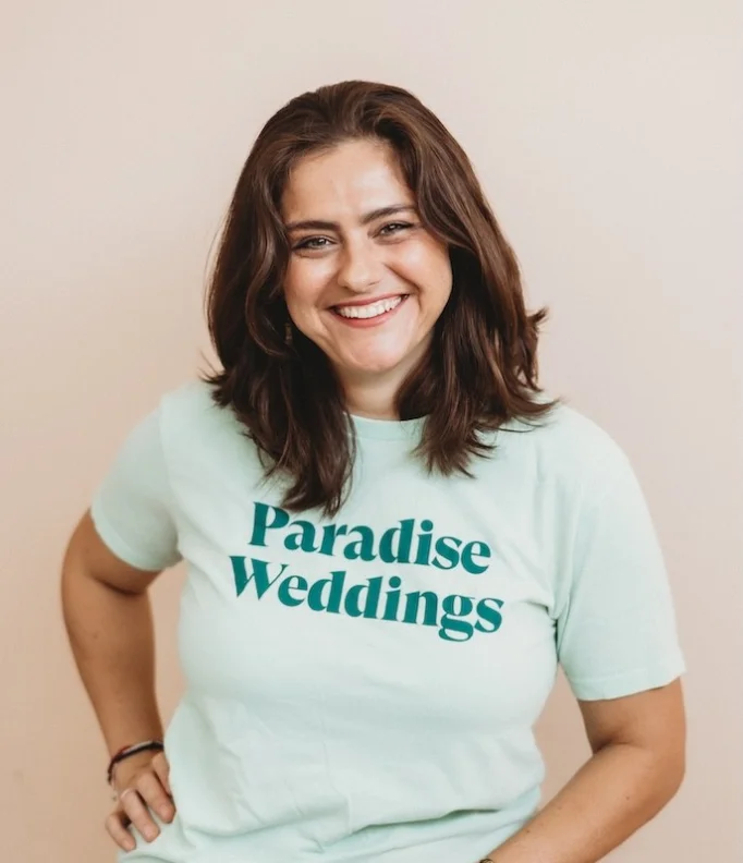 Elizabeth certified wedding specialist at paradise weddings