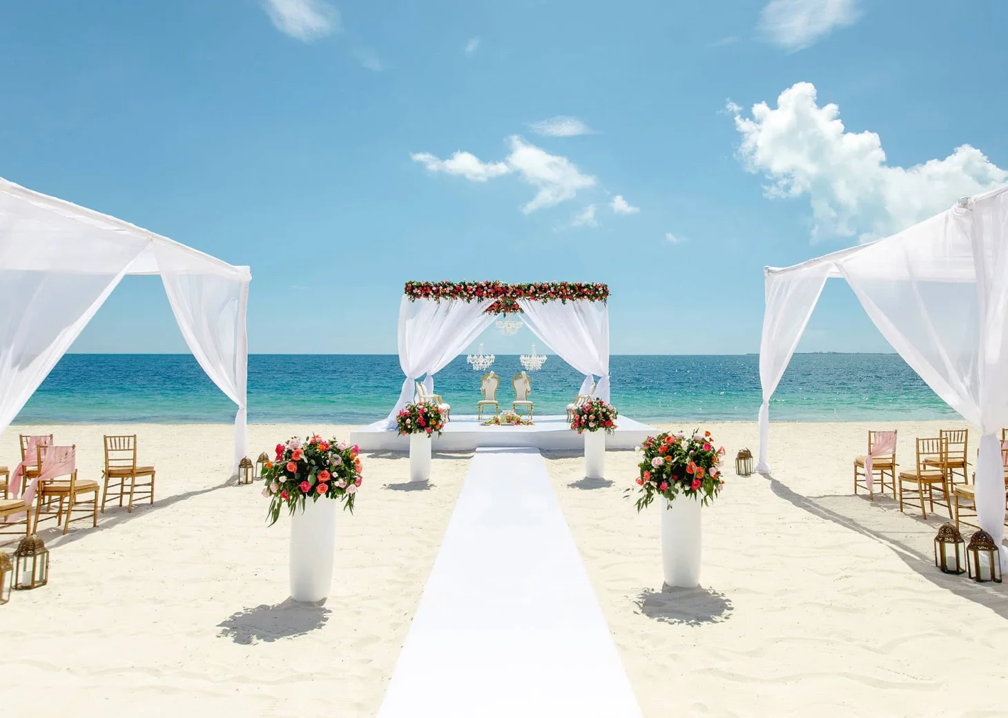 TRS Coral beach wedding venue
