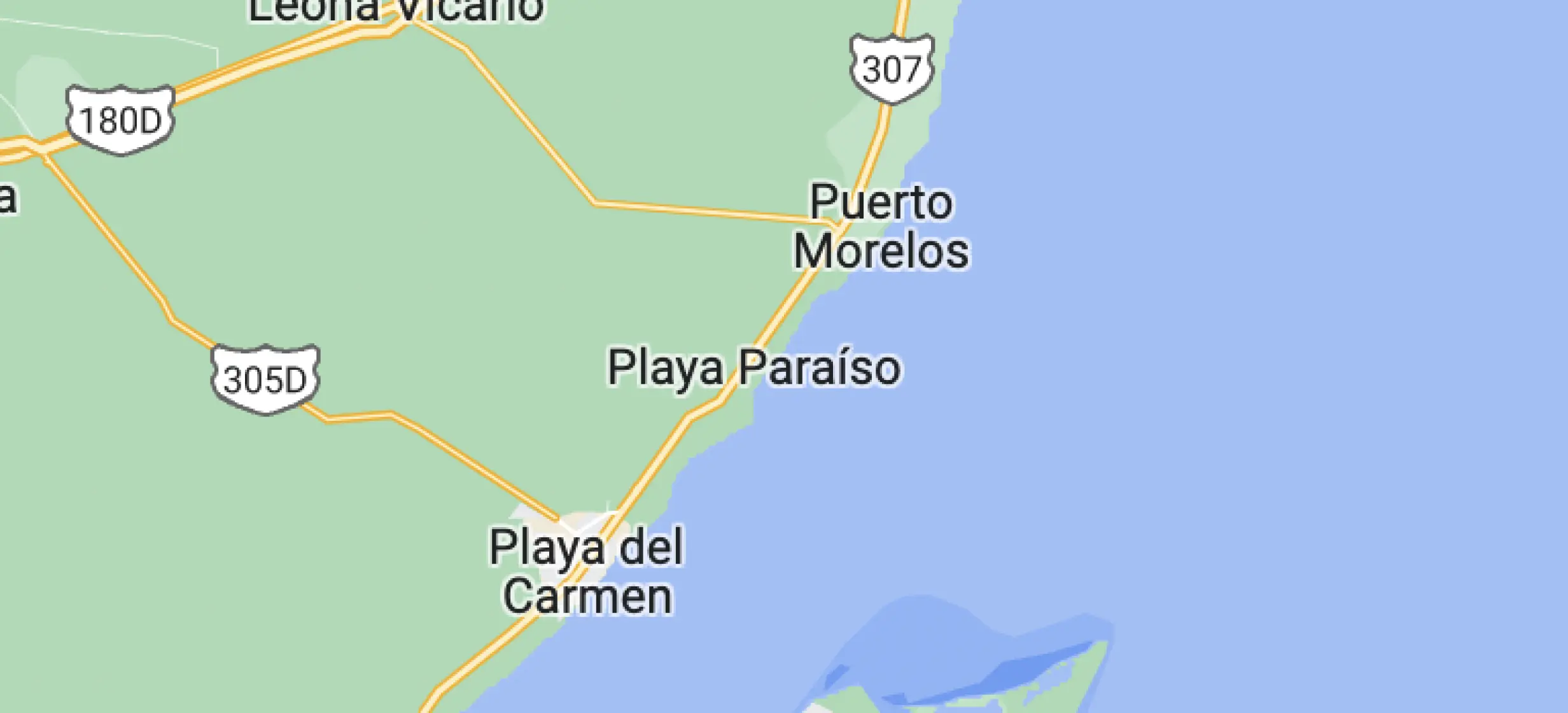 TRS Yucatan resort map