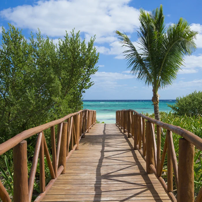 Beach Shoreside wedding venue at Unico 20°87° Hotel Riviera Maya