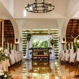 Ceremony on Catholic Chapel San Valentin at Valentin Imperial Riviera Maya