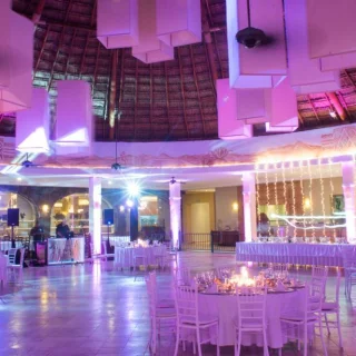 Dinner reception on Le Marche at Valentin Imperial Riviera Maya