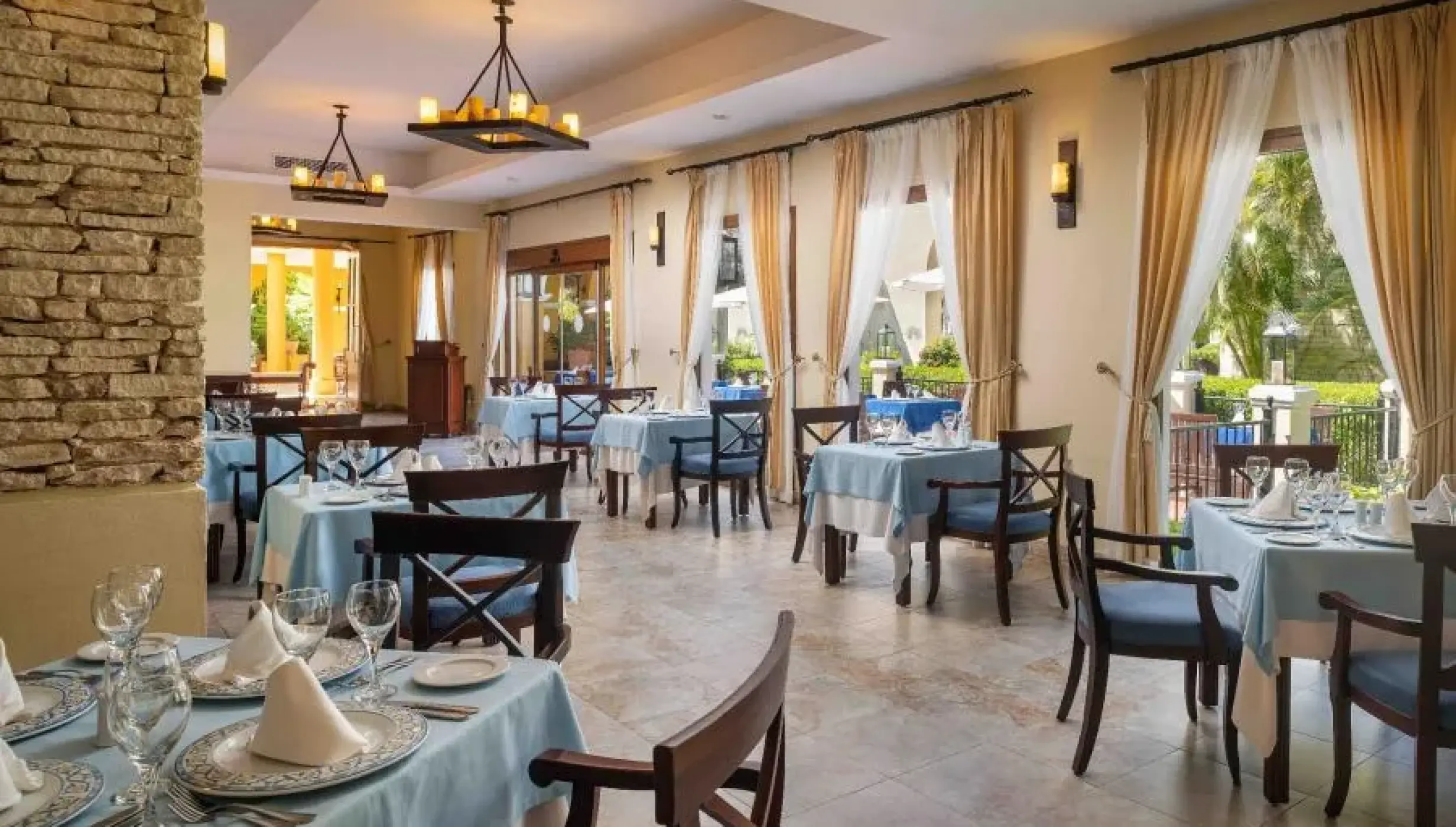 LOlivos Restaurant at Valentin Imperial Riviera Maya
