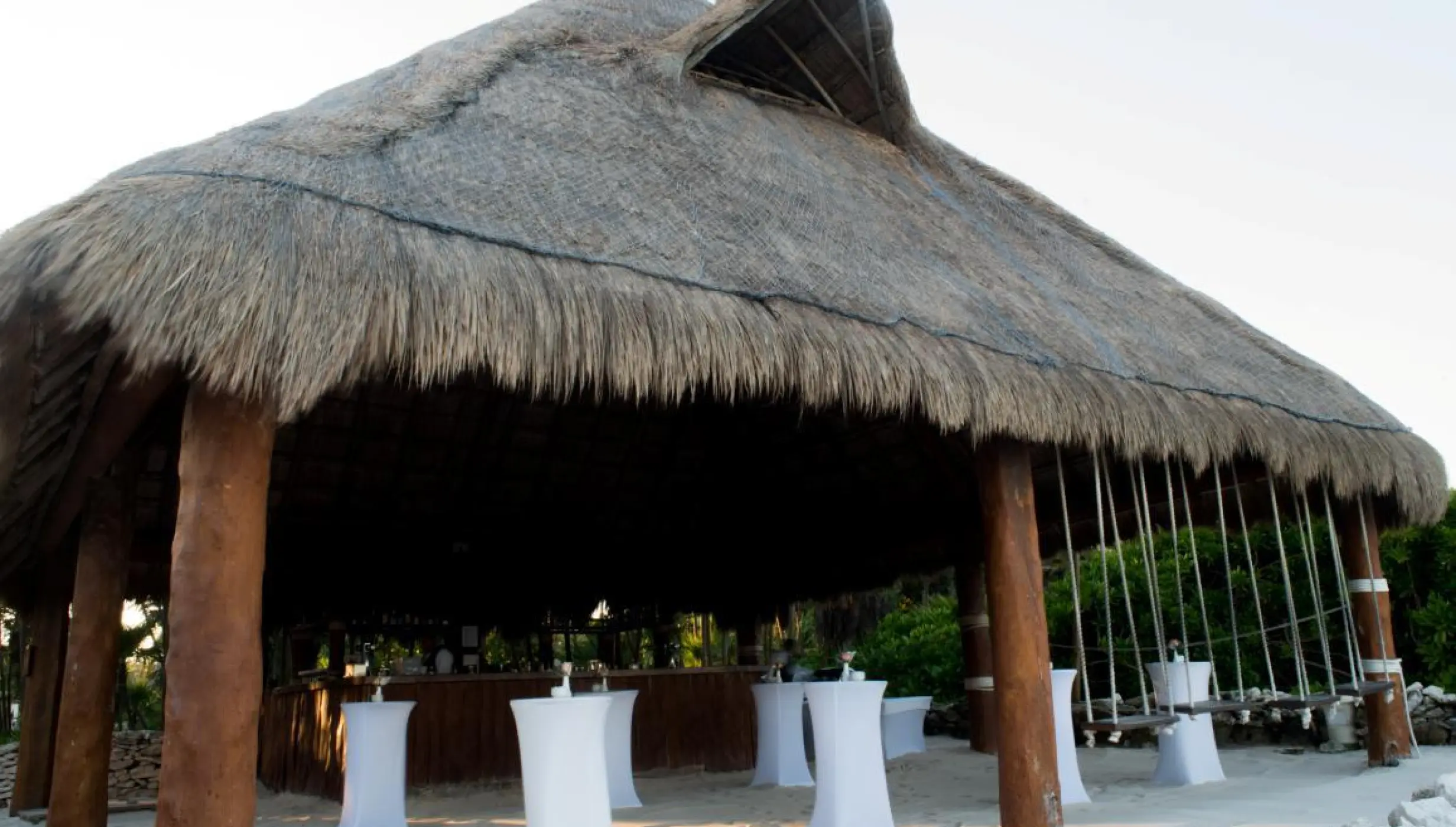 Cocktail party on Sunrise Beach Bar at Valentin Imperial Riviera Maya
