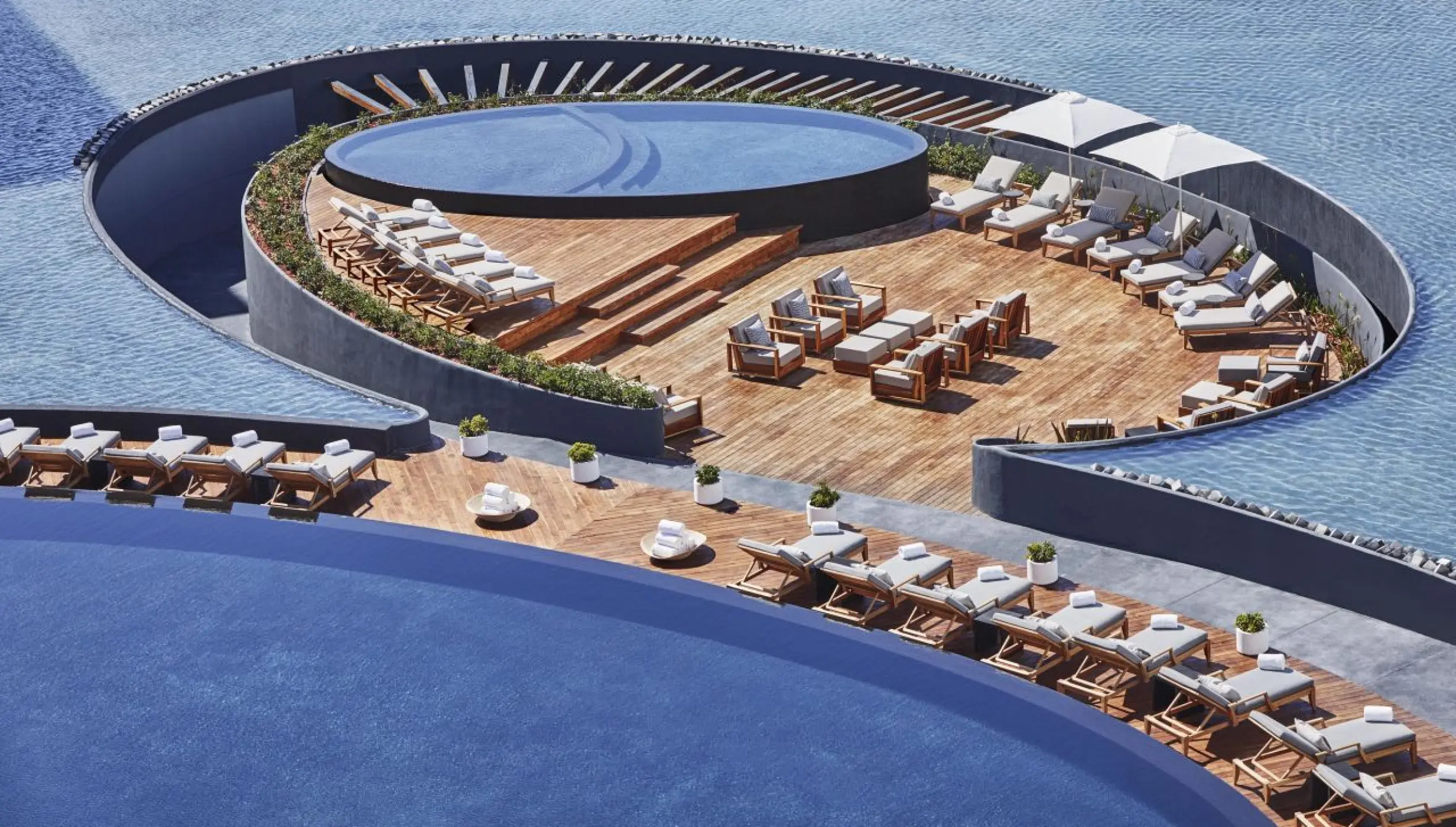 Family Pool deck at Viceroy Los Cabos