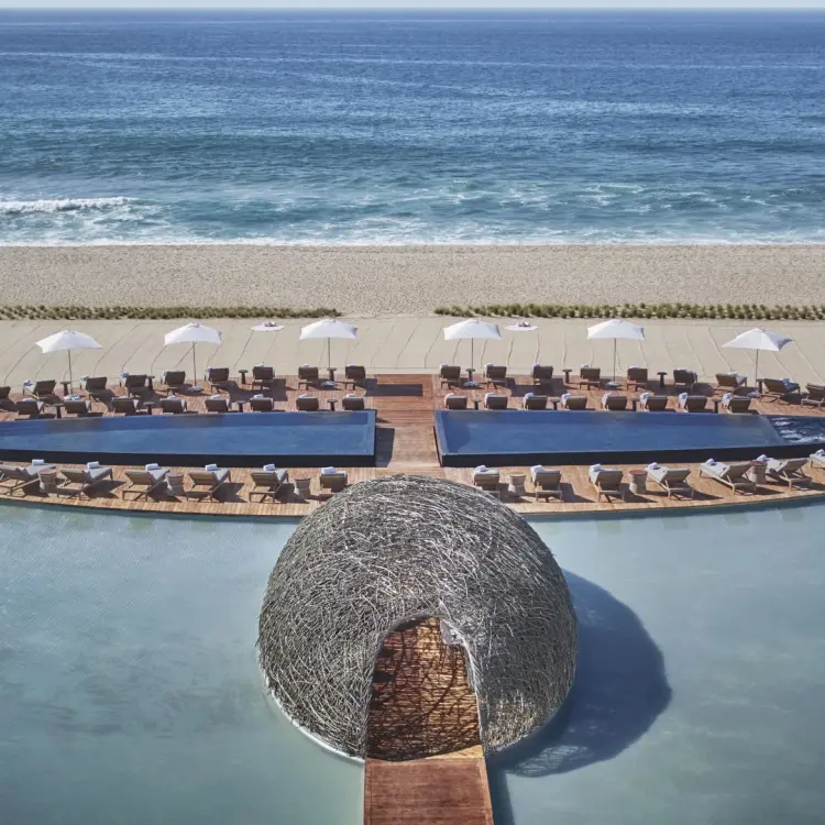 Nidito beach and poolside bar at Viceroy Los Cabos, Cabo San Lucas