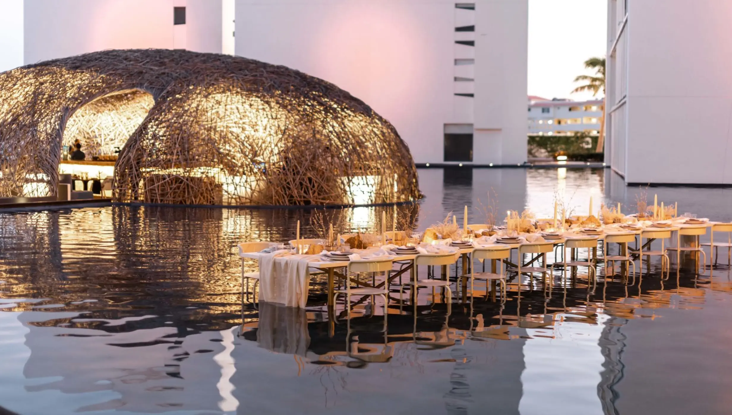 Nido wedding venue at Viceroy Los Cabos