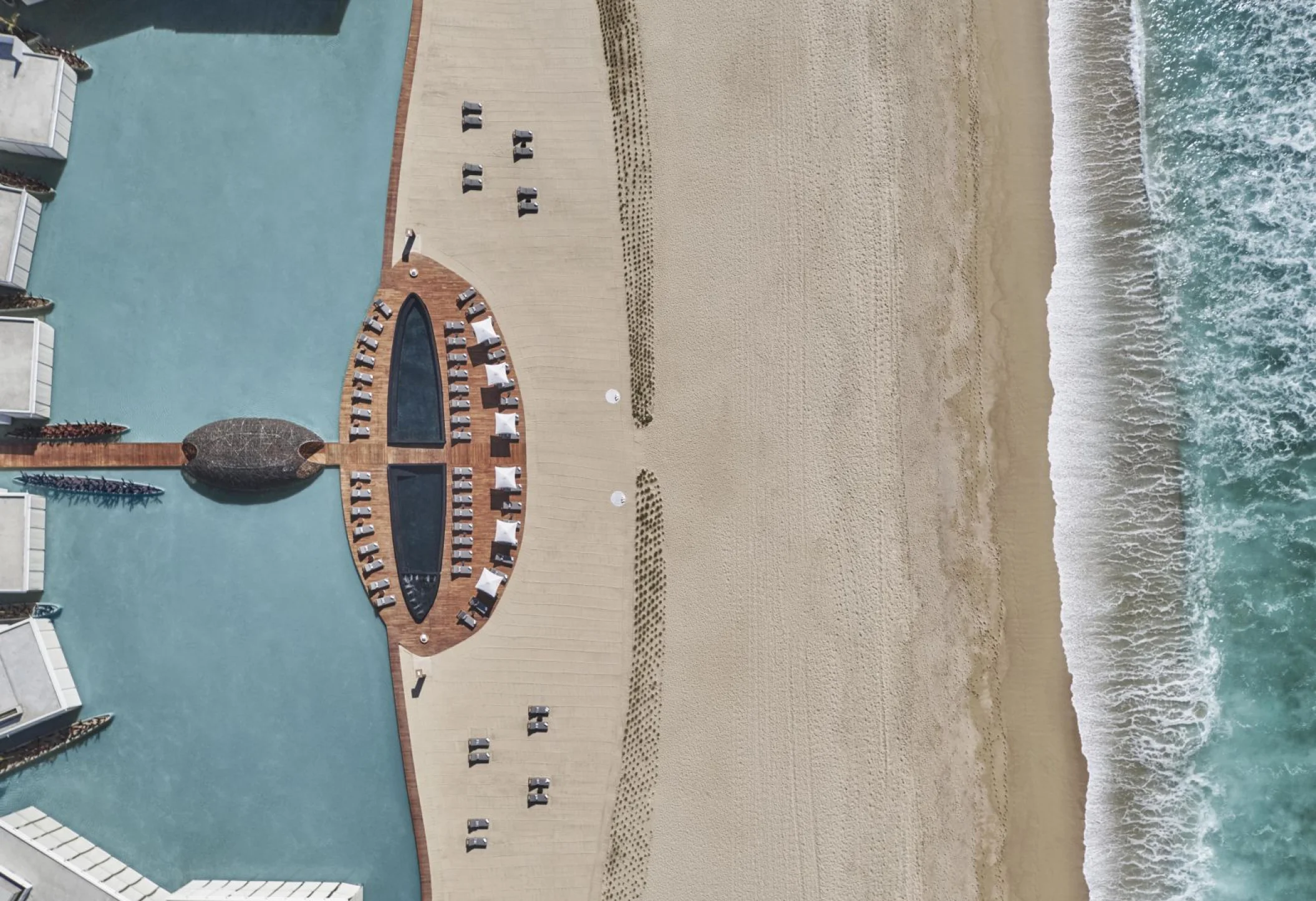 North beach wedding venue at Viceroy Los Cabos