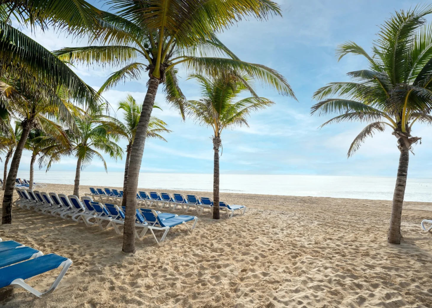 Beach wedding venue at Viva Wyndham Maya Resort