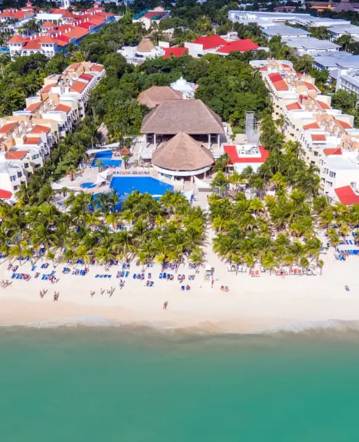 Aerial view of Viva Wyndham Maya Resort