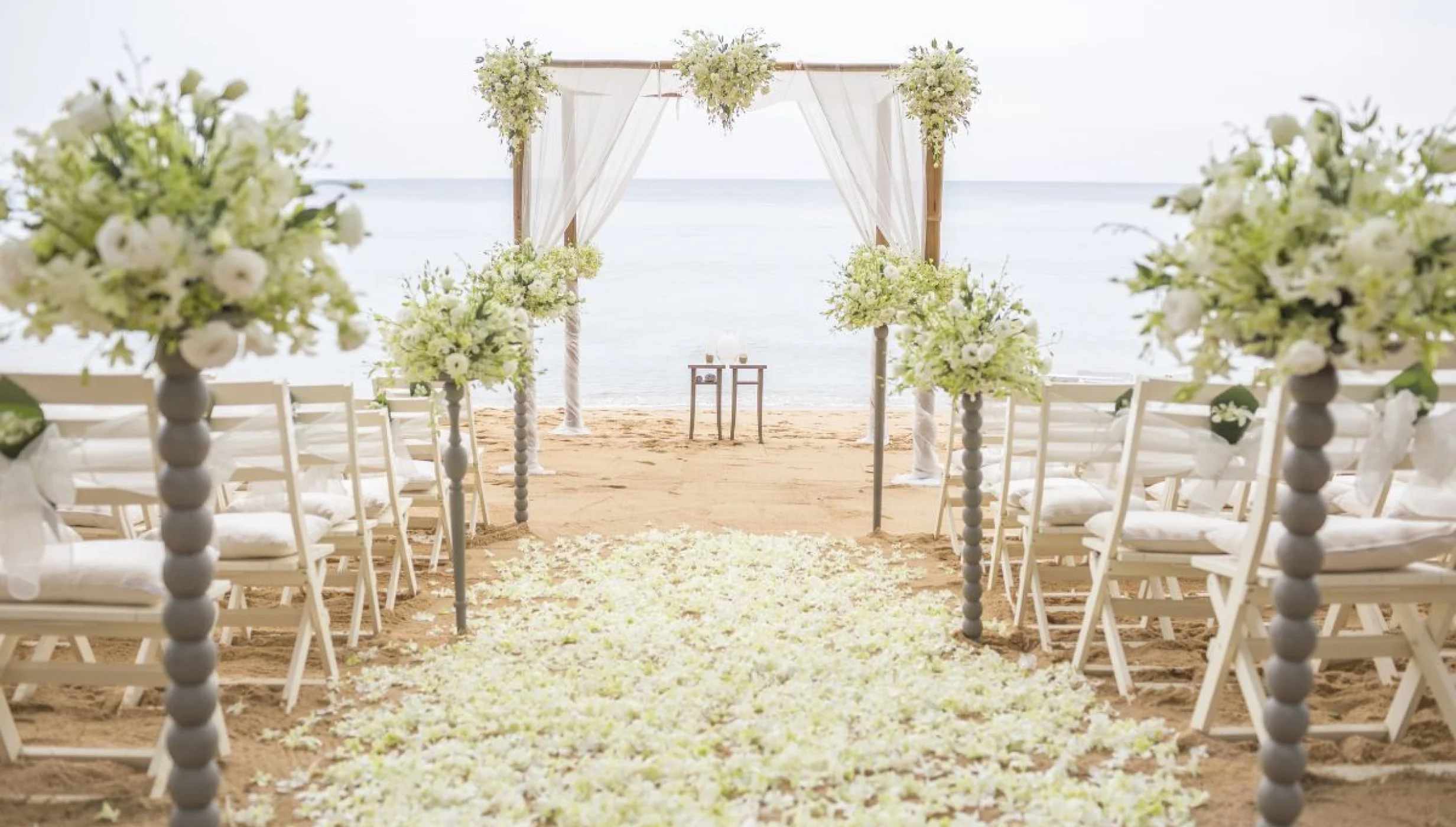 Ceremony on the beach at Viva Wyndham V Samaná