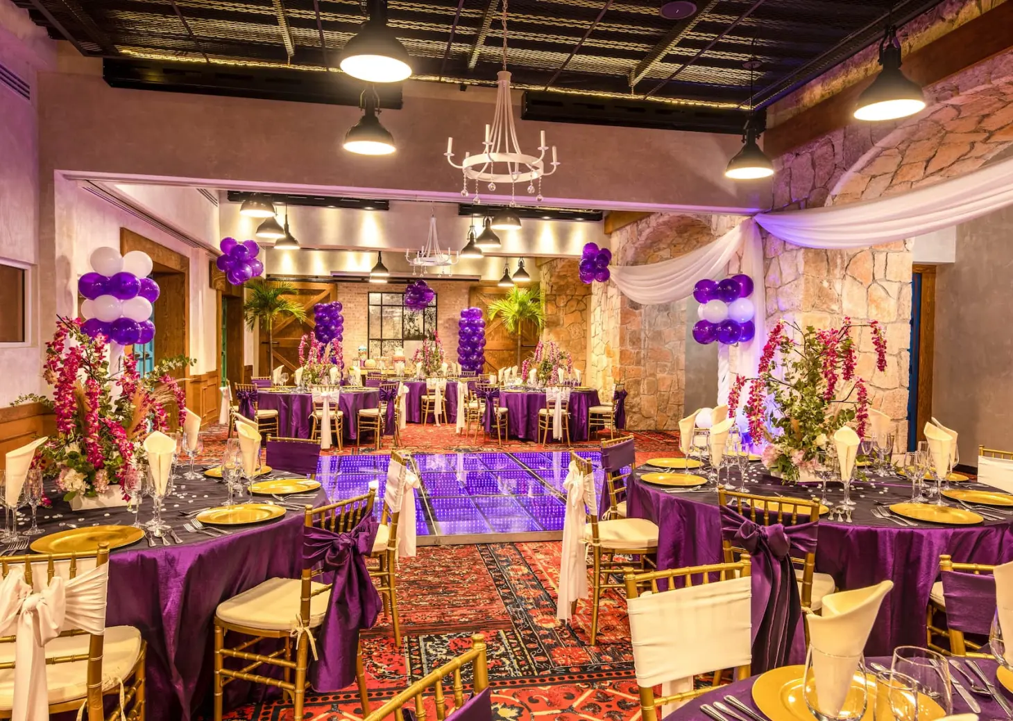Ballroom setup at Wyndham Alltra Playa del Carmen