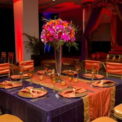 Indoor wedding reception at Wyndham Alltra Riviera Nayarit, Puerto Vallarta