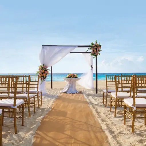 Beach venua at Wyndham Alltra Cancun