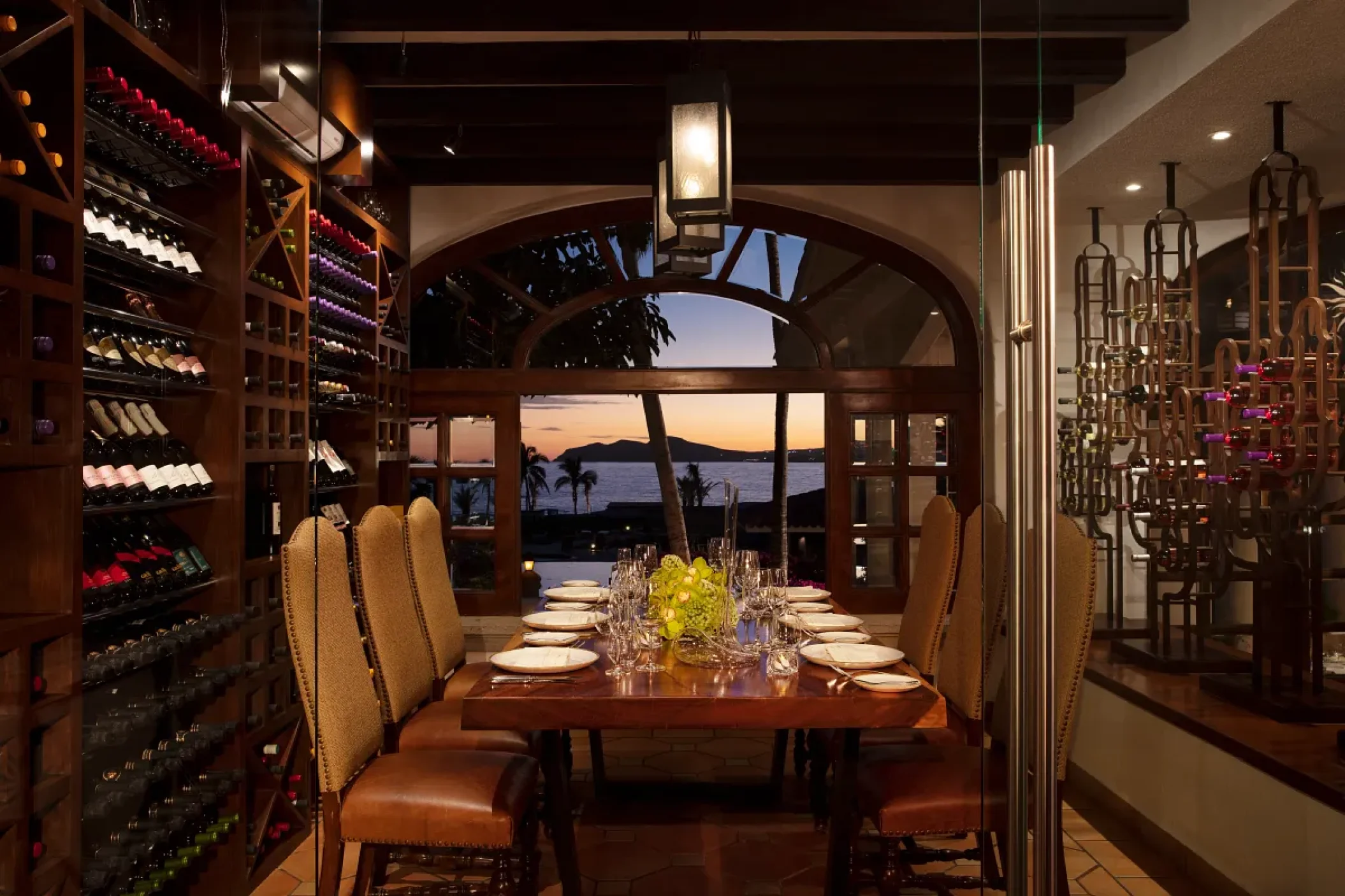 Winecellar at Zoetry Casa del Mar Los Cabos