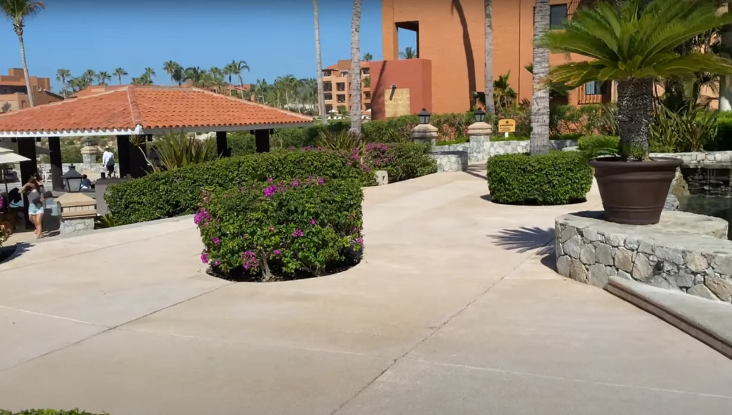 Mirror zone wedding venue at Zoetry Casa del Mar Los Cabos