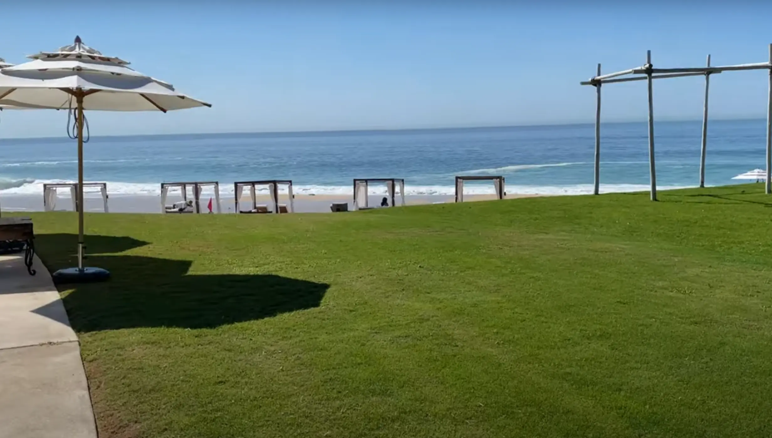 Quiet zone wedding venue at Zoetry Casa Del Mar Los Cabos