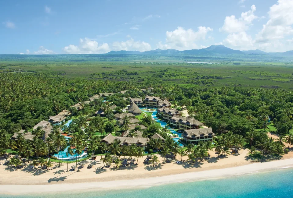Aerial View of Zoetry Agua Punta Cana