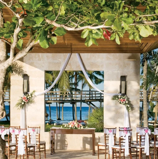 Gazebo wedding venue at Zoetry Agua Punta Cana