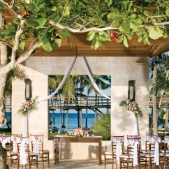 Gazebo wedding venue at Zoetry Agua Punta Cana