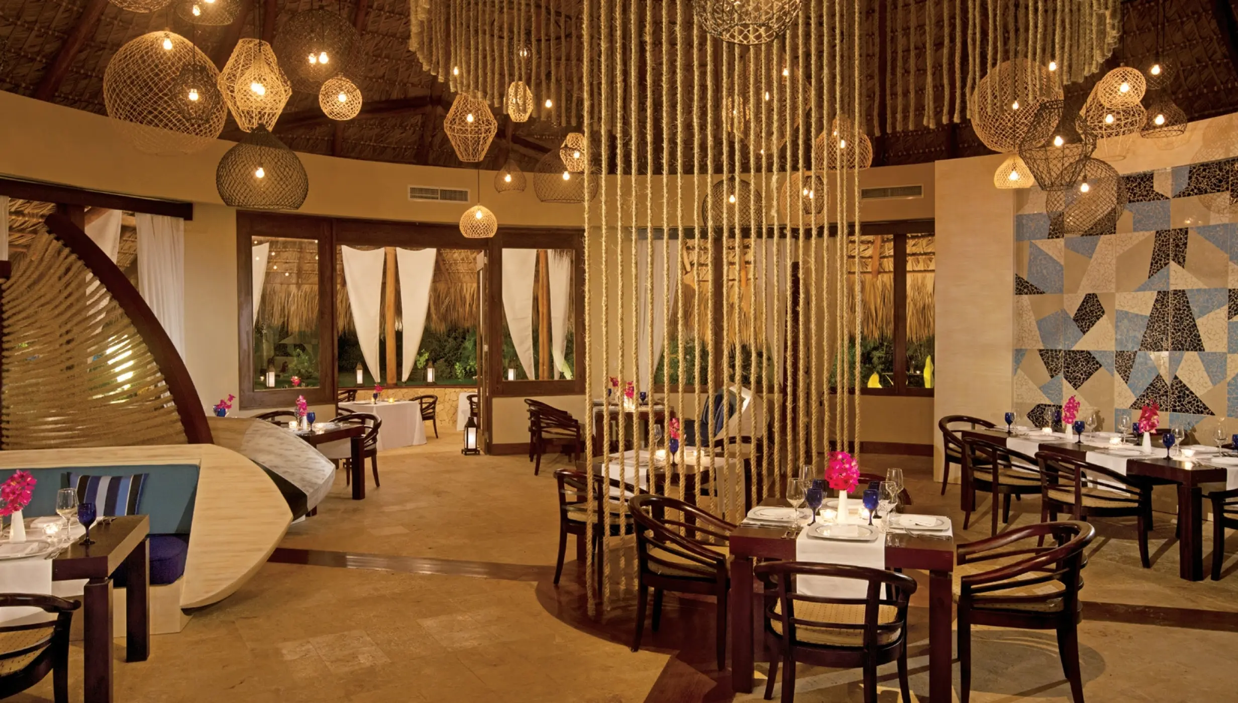 Piragua restaurant at Zoetry Agua Punta Cana
