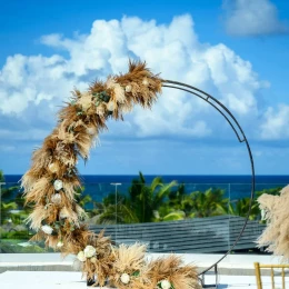 Ceremony on the seaside sky terrace at Dreams Macao Punta Cana Resort and Spa